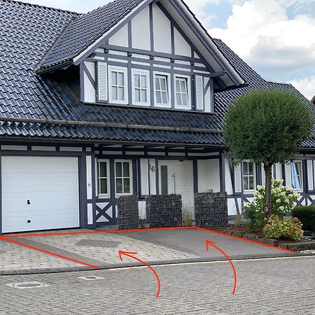 Apartment Davinci - Sauna, Kamin, Garten, E-Bikes Olpe bei Meschede Dış mekan fotoğraf