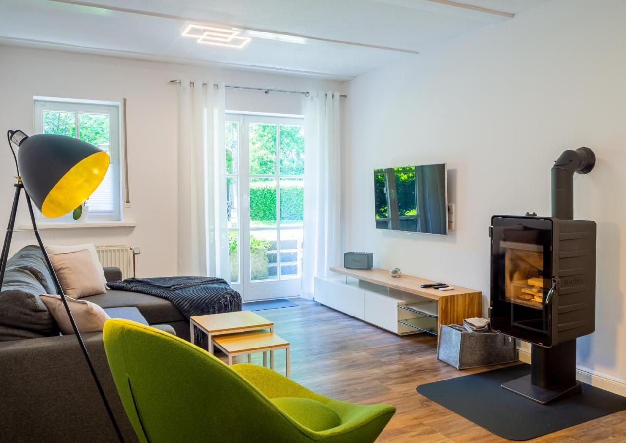 Apartment Davinci - Sauna, Kamin, Garten, E-Bikes Olpe bei Meschede Dış mekan fotoğraf